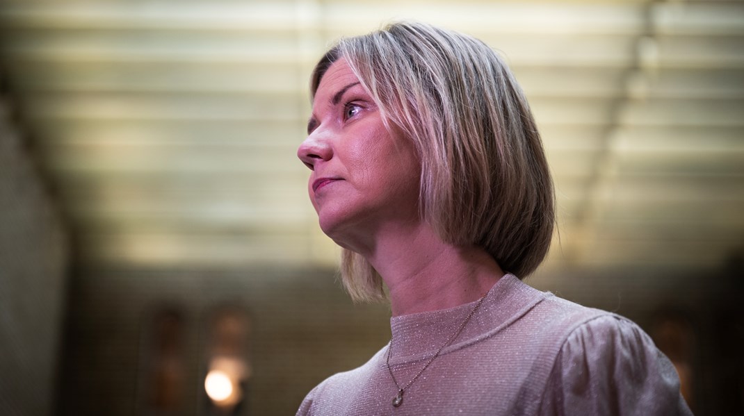 Venstre-leder Guri Melby.