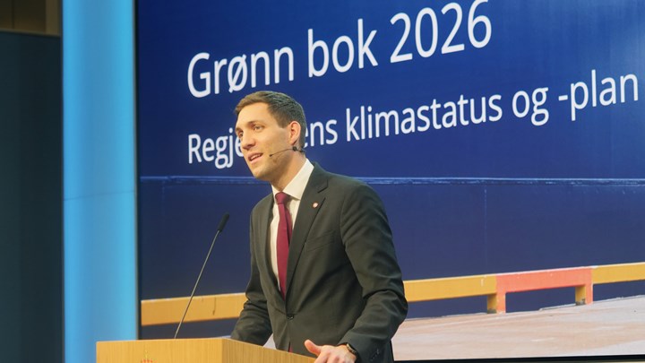 Klima- og miljøminister Andreas Bjelland Eriksen fikk i fjor vår flertall for et nytt norsk klimamål, etter at Venstre og Høyre ga sin støtte til regjeringen.