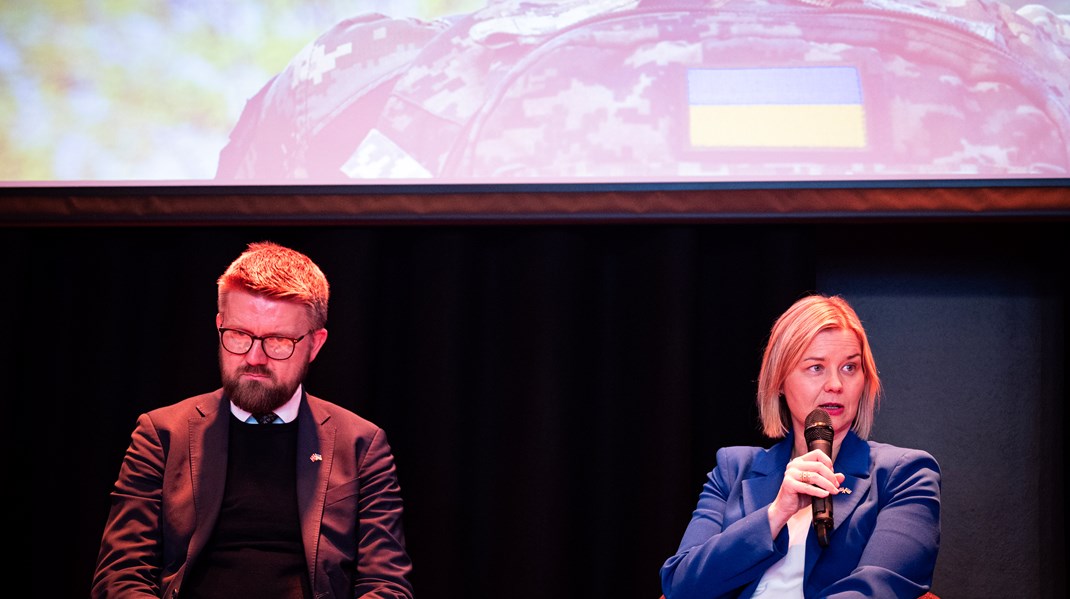 Venstre-leder Guri Melby vil doble støtten til Ukraina.