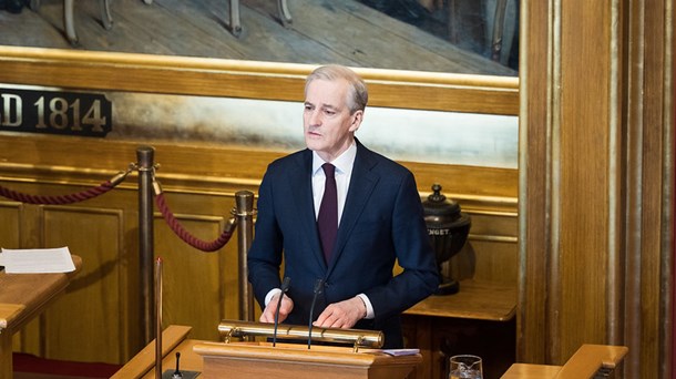 Statsminister Jonas Gahr Støre besøkte Stortinget torsdag, og redegjorde for regjeringens håndtering av Ukraina-krigen.&nbsp;