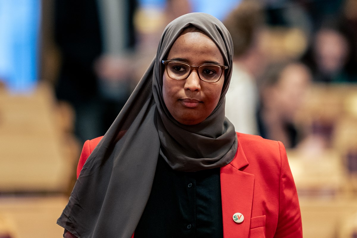 Marian Hussein (SV) la frem forslaget som påla regjeringen å utvide sammensetningen av ekspertutvalget som skal evaluere Nav.
