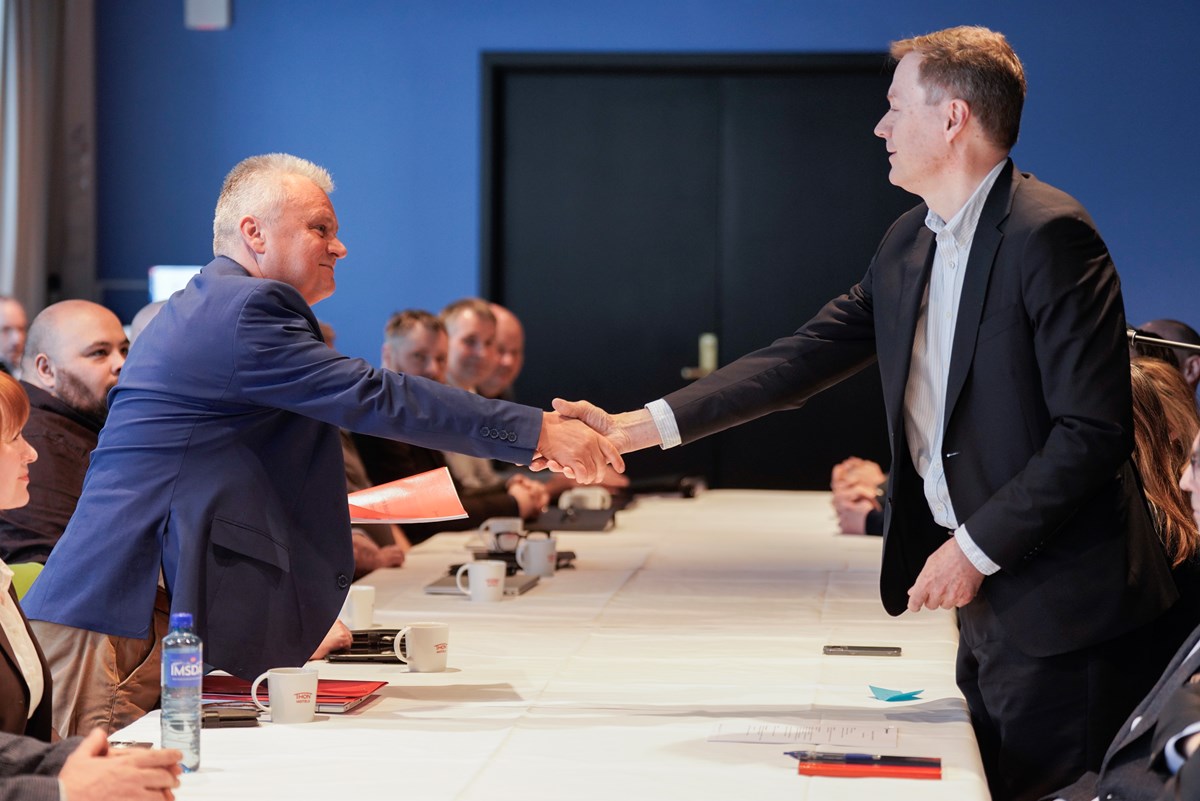 Knut E. Sunde representerte arbeidsgiversiden i det siste frontfagsoppgjøret Jørn Eggum deltok i, i 2024.