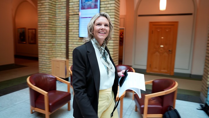 Sylvi Listhaug hadde en av de bedre dagene på Stortinget torsdag.