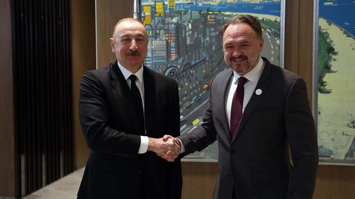 Dan Jørgensen og EU jobber med å knytte bånd til store gassnasjoner. Her i møte med&nbsp;Aserbajdsjans president&nbsp;Ilham Aliyev.