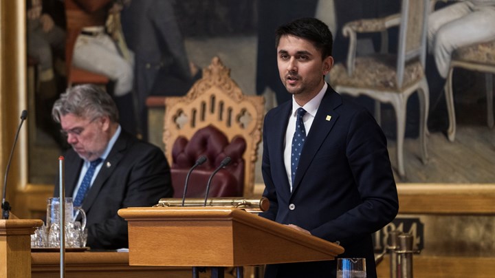 Jonas Andersen Sayed (KrF) var innstilt på å sikre flertall for Høyres forslag på Stortinget.