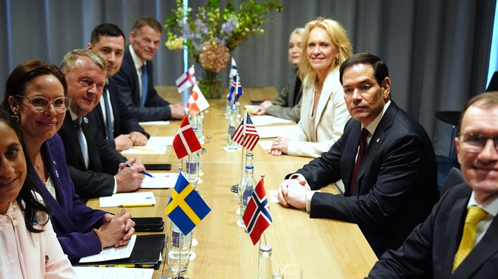 Nato-møtet ble avholdt i Helsingborg fredag med USAs utenriksminister Marko Rubio sammen med utenriksministre fra de andre Nato-landene.&nbsp;