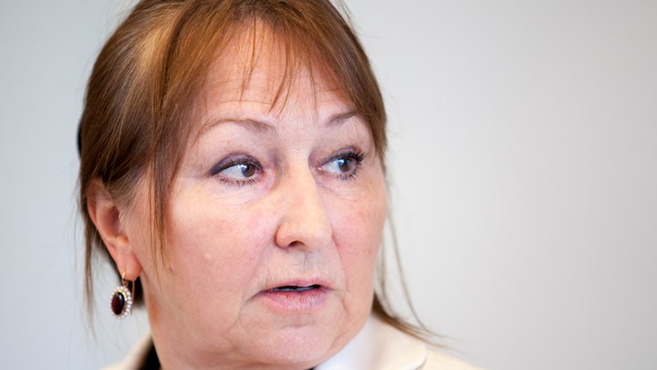 KS-leder Gunn Marit Helgesen støtter ikke et makstak på fem personer. 