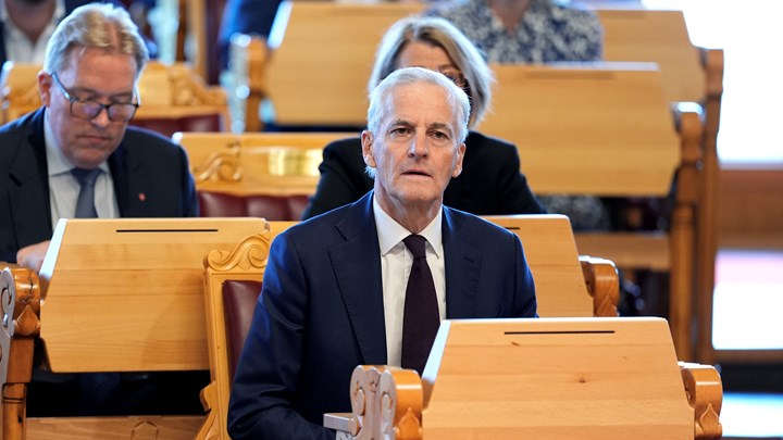 Statsminister Jonas Gahr Støre (Ap) holdt sikkerhetspolitisk redegjørelse for Stortinget torsdag.