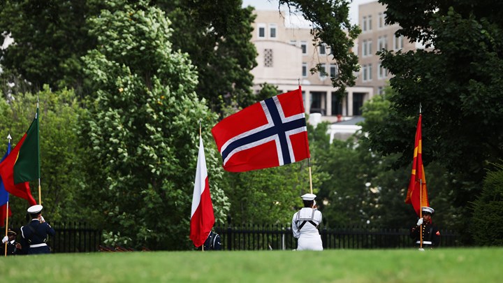 Det norske flagget.