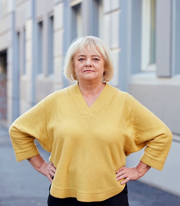 Mimmi Kvisvik er leder i Fellesorganisasjonen