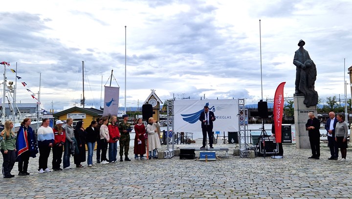 I Trondheim ble ungdommen tatt imot av ordfører Kent Ranum, fylkesordfører Tomas Iver Hallem, preses biskop Olav Fykse Tveit, og Gunnar Bovim som representant for stortingspresident Masud Gharahkani.