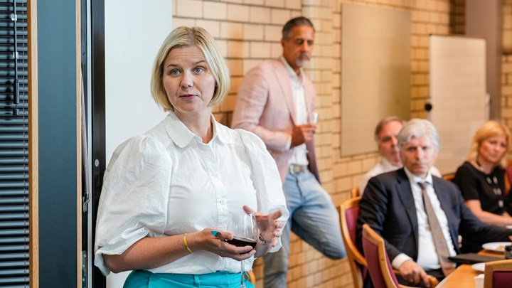 INNSTILT PÅ TOPP: Venstre-leder Guri Melby. 