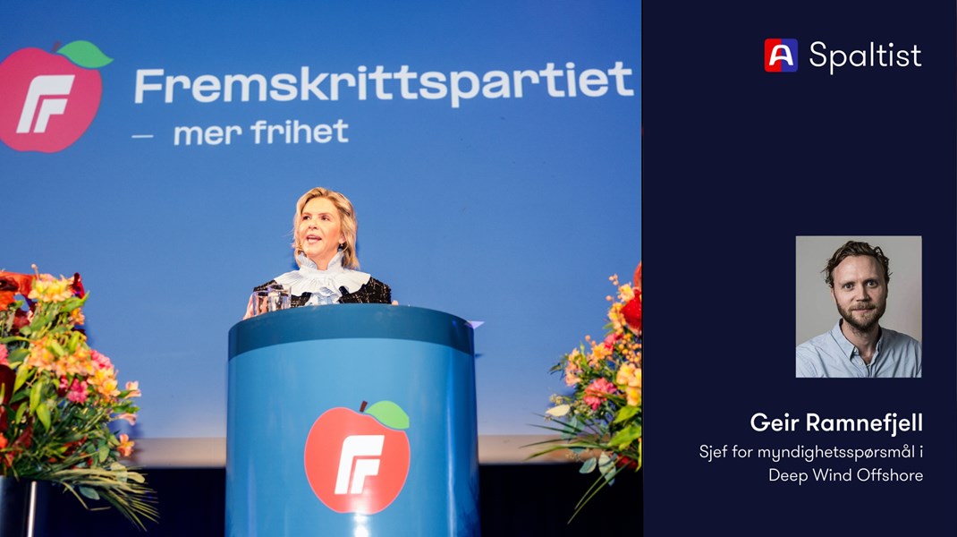 Frp kan gjøre dette til et klimavalg - Altinget