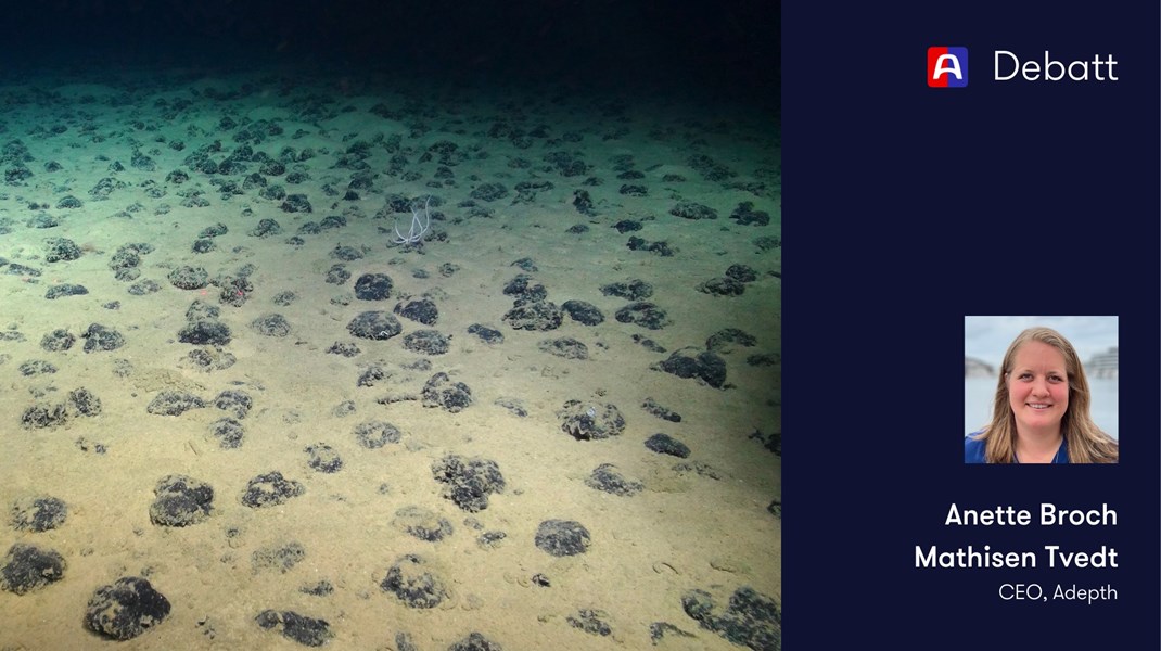 Havbunnsmineraler er ikke et valg mellom natur og næring - Altinget