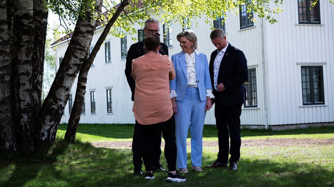 Dersom alt går som planlagt, skal denne trioen gjenvelges i partiledelsen søndag. F.v. Hans Andreas Limi, Sylvi Listhaug og Terje Søviknes.