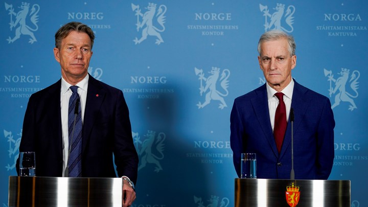 Terje Aasland og Jonas Gahr Støre la frem ideen om Norgespris dagen etter at Senterpartiet forlot regjeringssamarbeidet i slutten av januar.