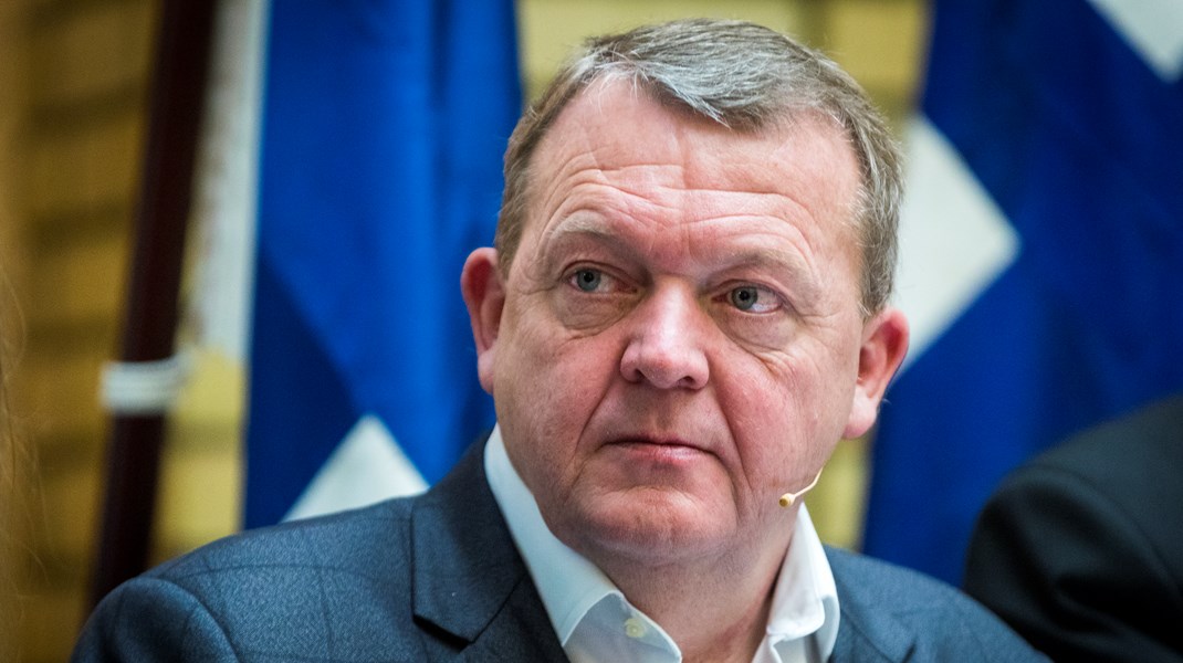 Danskenes utenriksminister Lars Løkke Rasmussen.