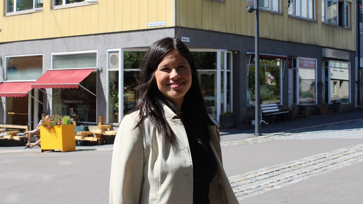 En bilfri plass på Kampen, som Lan Marie Berg selv har kjempet gjennom, var der hun ville møte Altinget til dette intervjuet.