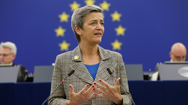 EU-kommisjonens kommisjonær for konkurranse, danske Margrethe Vestager, varsler i et brev til EU-ministrene at ukritisk bruk av subsidier kan true det intern samarbeidet i EU.&nbsp;&nbsp;
